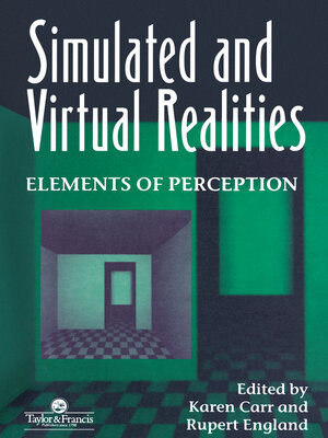 cover image of Simulated and Virtual Realities